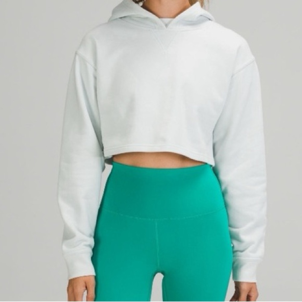 NWT Lululemon All Yours Cropped Hoodie 
Size 4